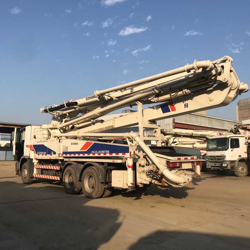 Zoomlion 120CBM 38m कंक्रीट पम्प, सीमेंट कंक्रीट पम्प 120M3/H सेकेंड हैंड