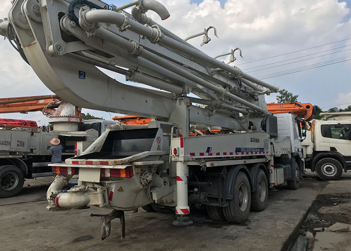 हेवी ड्यूटी 40 मीटर कंक्रीट पम्प 120m3/H सेकेंड हैंड ड्यूरेबल