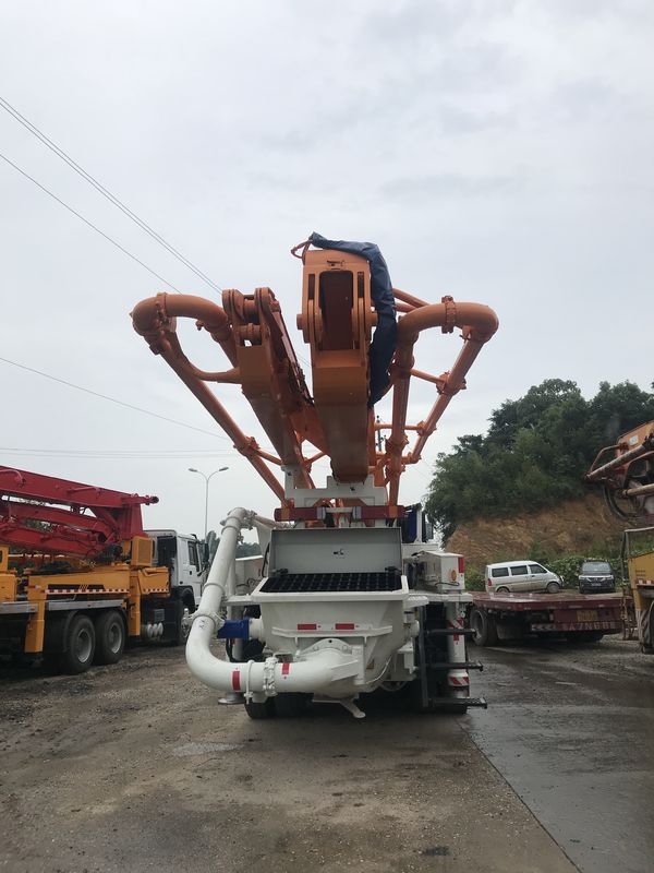 ISO90001 स्वीकृत प्रयुक्त सीमेंट ट्रक, कंक्रीट पम्पिंग ट्रक 37 मीटर