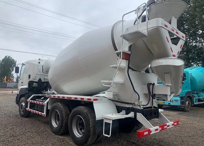 259KW 10m3 नवीनीकृत कंक्रीट मिक्सर ट्रक, सीमेंट परिवहन के लिए तैयार मिक्स कंक्रीट ट्रक
