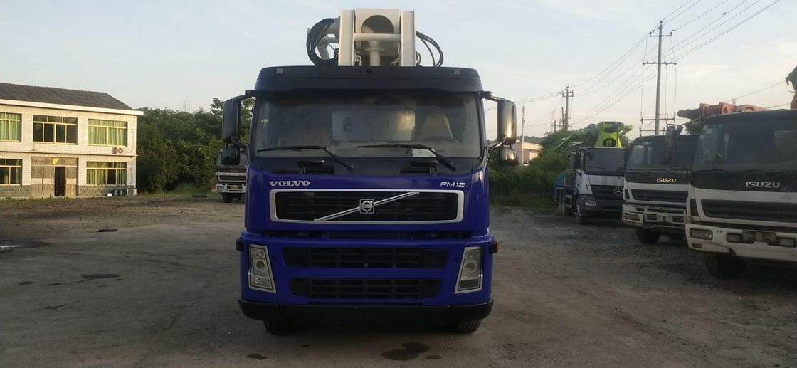 ट्रक घुड़सवार 47 मीटर कंक्रीट पंप, नवीनीकृत कंक्रीट पंप हेवी ड्यूटी