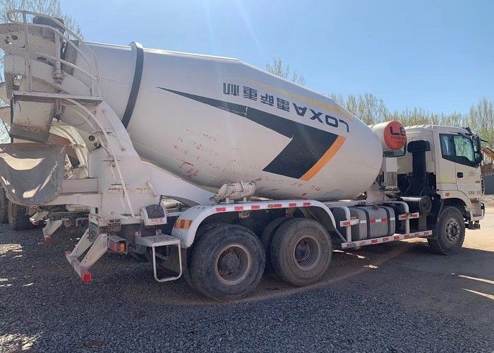12CBM कंक्रीट मिक्सर ट्रक का इस्तेमाल किया