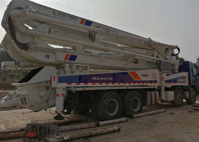 ISO90001 अनुमोदन बेटन पंप, ट्रक कंक्रीट पंप जूमलियन प्रयुक्त निर्माण