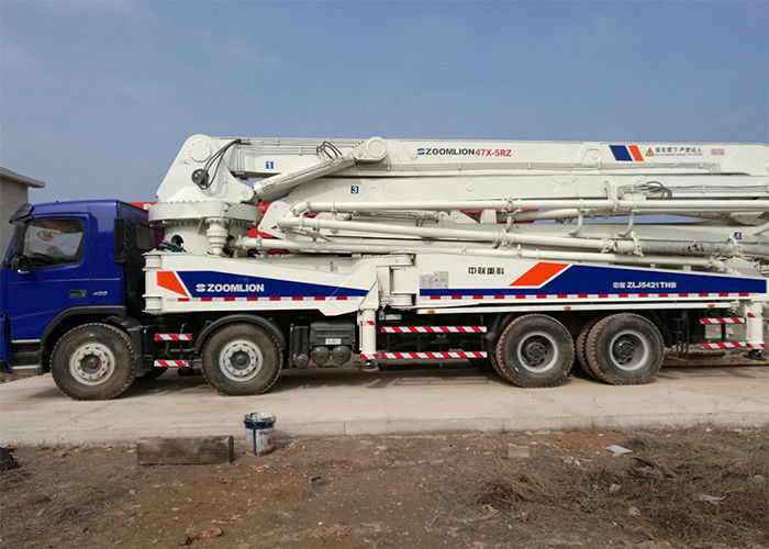 ISO90001 अनुमोदन बेटन पंप, ट्रक कंक्रीट पंप जूमलियन प्रयुक्त निर्माण