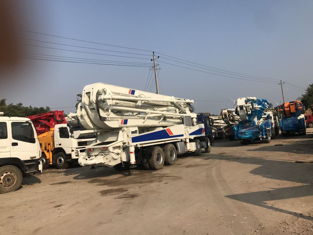 110M3/H बूम कंक्रीट पम्प ट्रक