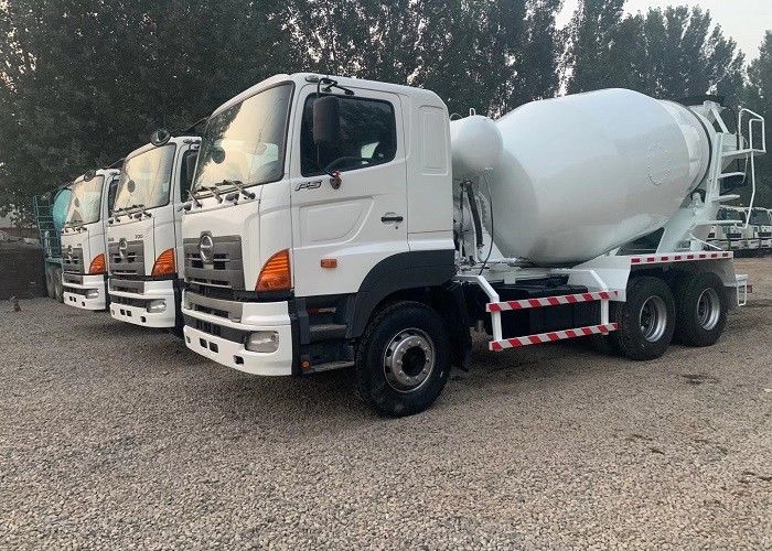 पुनर्निर्मित 10CBM कंक्रीट मिक्सर लॉरी, ट्रक मिक्सर आंदोलनकारी उच्च विश्वसनीयता