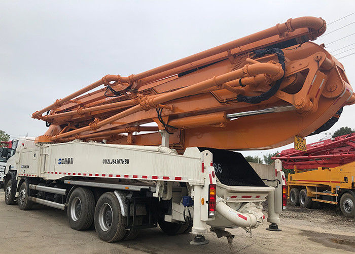 52 मीटर ZLJ5430THBK कंक्रीट बूम ट्रक, सीमेंट परिवहन ट्रक