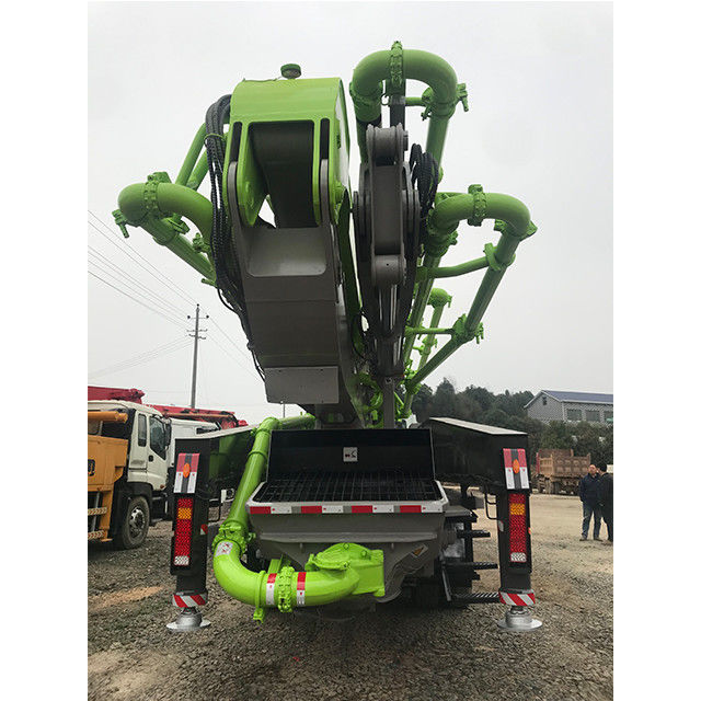 ZLJ5419THB प्रयुक्त सीमेंट ट्रक पंप ज़ूमलियन 52m हरे रंग के साथ
