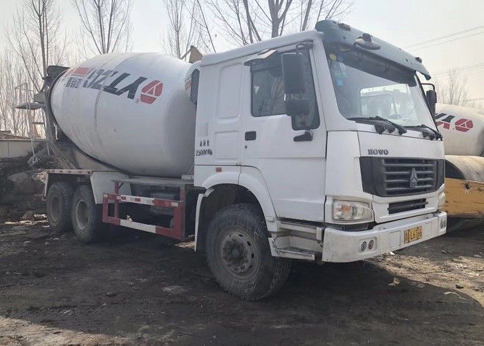 एसएई प्रमाणन के साथ 14 सीबीएम कंक्रीट मिक्सिंग लॉरी सिनोट्रुक 3 एक्सल