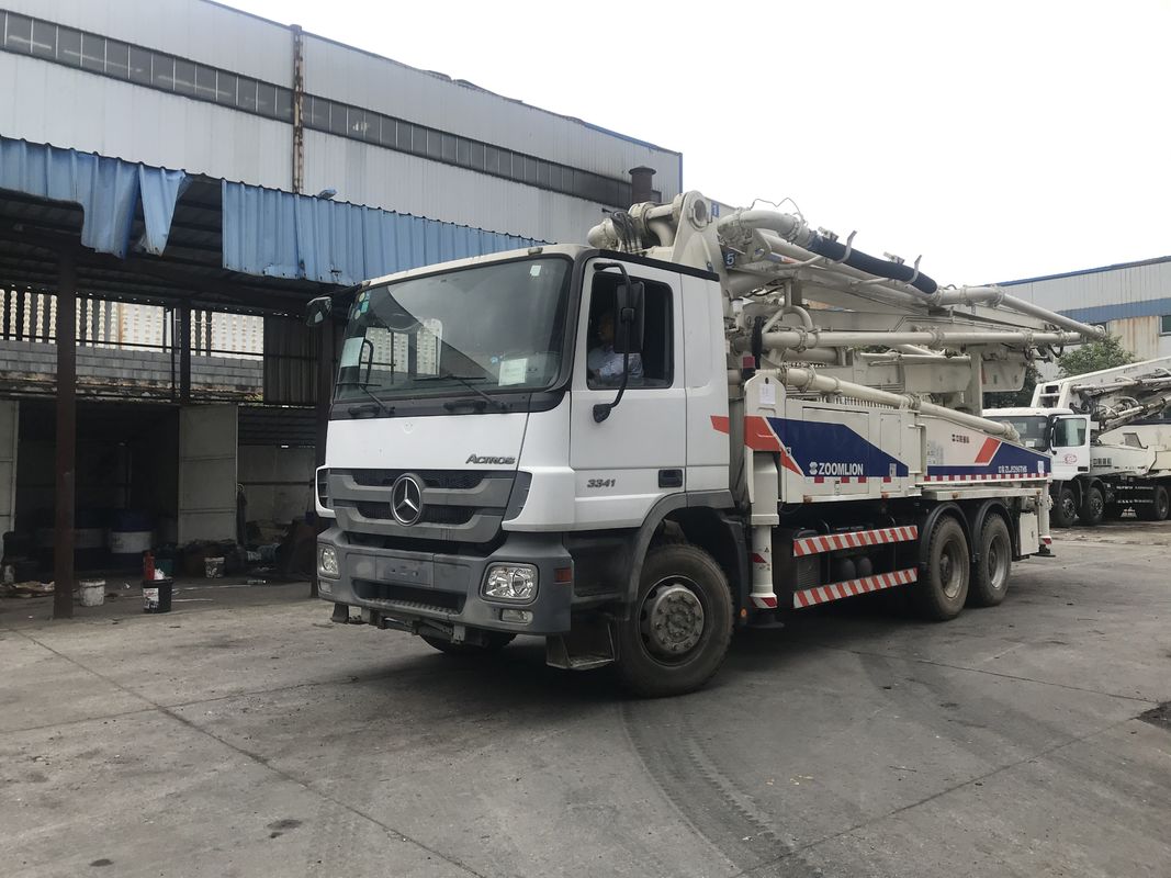 120M3 / H 300KW प्रयुक्त सीमेंट ट्रक, ट्रांसमिशन के लिए सीमेंट पंप ट्रक