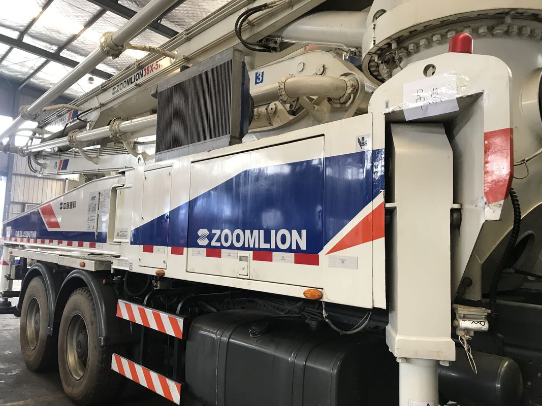 120M3 / H 300KW प्रयुक्त सीमेंट ट्रक, ट्रांसमिशन के लिए सीमेंट पंप ट्रक