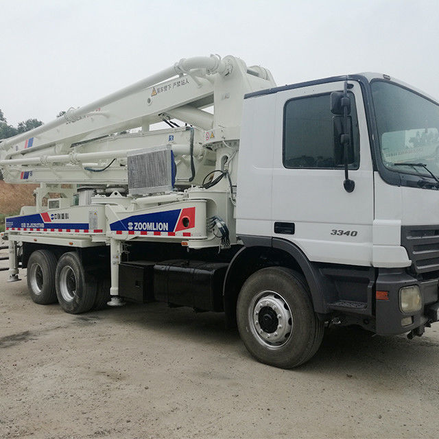 80m3/H 37m प्रयुक्त कंक्रीट पंप सेकेंड हैंड उच्च विश्वसनीयता