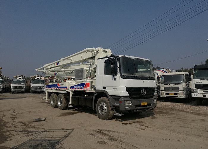 37 मीटर 290KW 120cbm / H प्रयुक्त कंक्रीट पंप निर्माण के लिए अच्छी स्थिति: