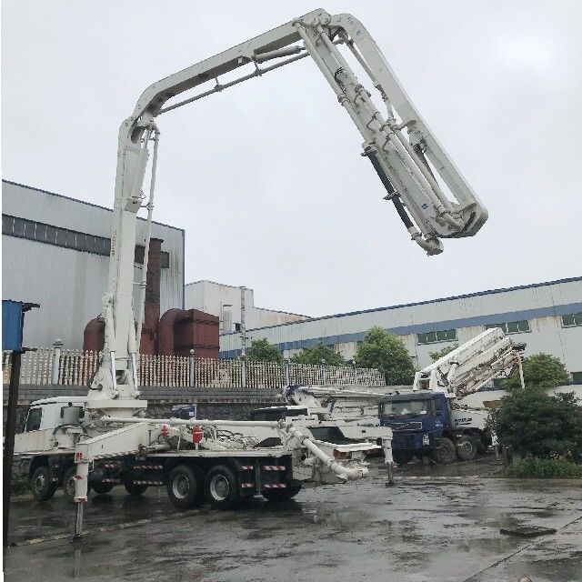 Zoomlion ZLJ5411THB125-47 कंक्रीट बूम पंप, 47 मीटर कंक्रीट पंप