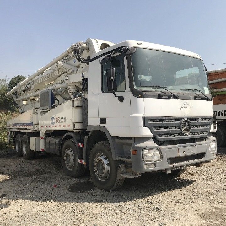 Zoomlion ZLJ5411THB125-47 कंक्रीट बूम पंप, 47 मीटर कंक्रीट पंप