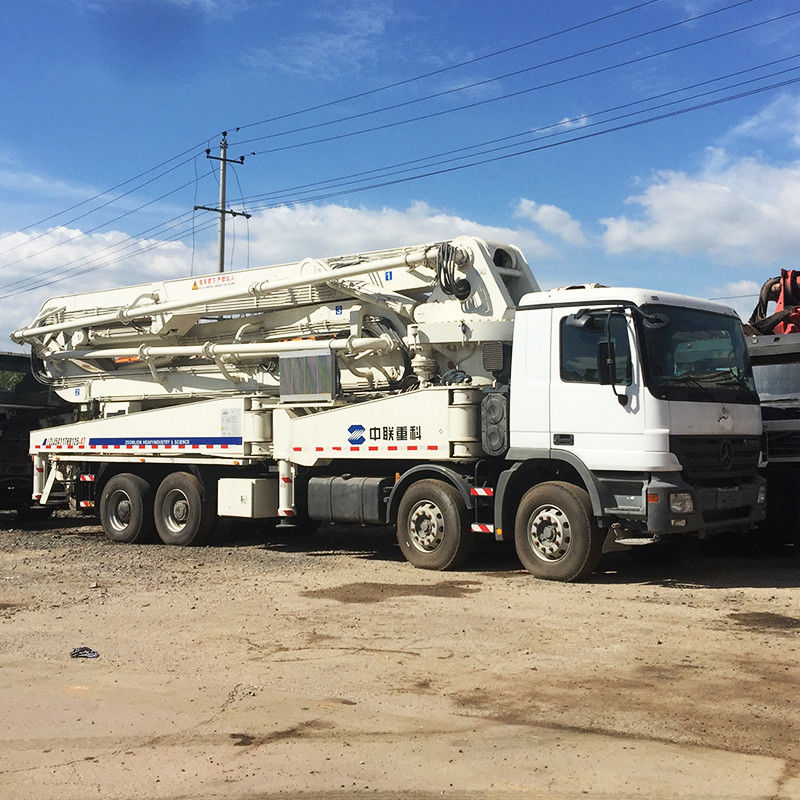 Zoomlion ZLJ5411THB125-47 कंक्रीट बूम पंप, 47 मीटर कंक्रीट पंप