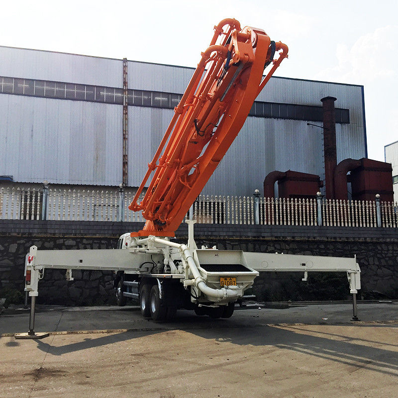 ISO90001 47 मीटर कंक्रीट बूम ट्रक बूम प्रयुक्त डीजल इंजन