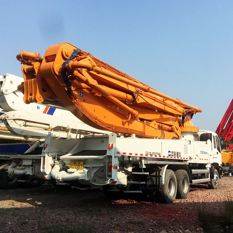 ISO90001 47 मीटर कंक्रीट बूम ट्रक बूम प्रयुक्त डीजल इंजन