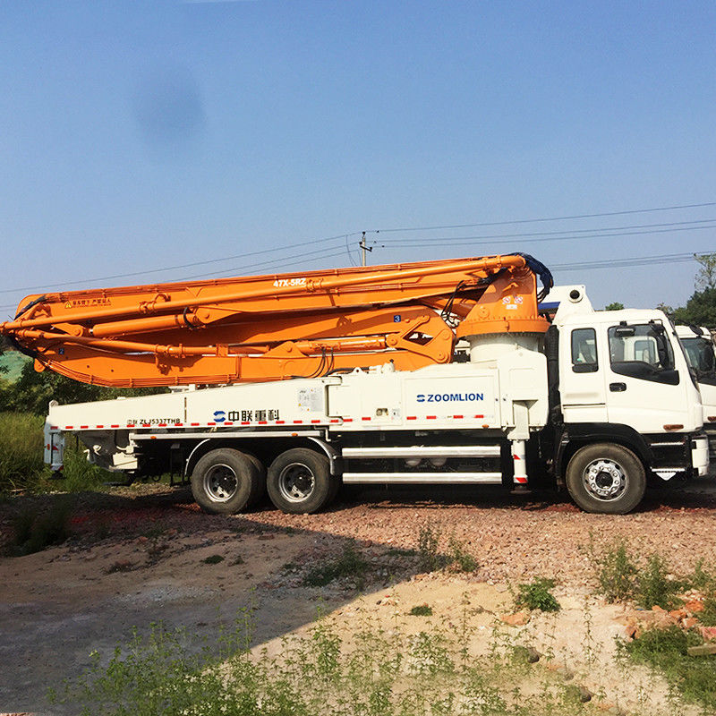 ISO90001 47 मीटर कंक्रीट बूम ट्रक बूम प्रयुक्त डीजल इंजन