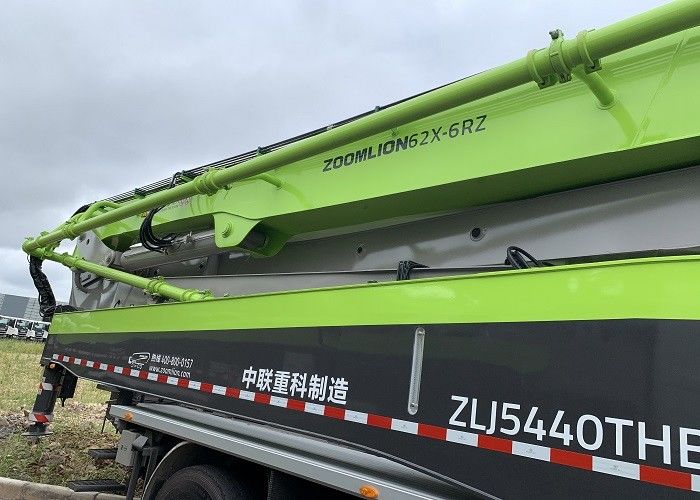 335KW 62m नया कंक्रीट पम्प ट्रक, बूम पम्प ट्रक यूरो 6 ब्रांड नया