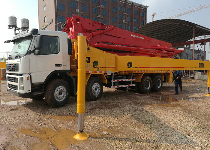 140m3 / H 600L बैरल बेटन पंप, वोल्वो कंक्रीट पंप हैवी ड्यूटी जर्मनी