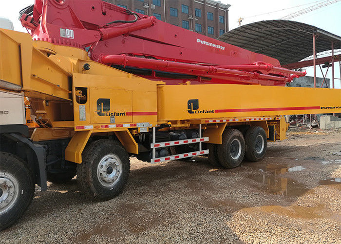 140m3 / H 600L बैरल बेटन पंप, वोल्वो कंक्रीट पंप हैवी ड्यूटी जर्मनी