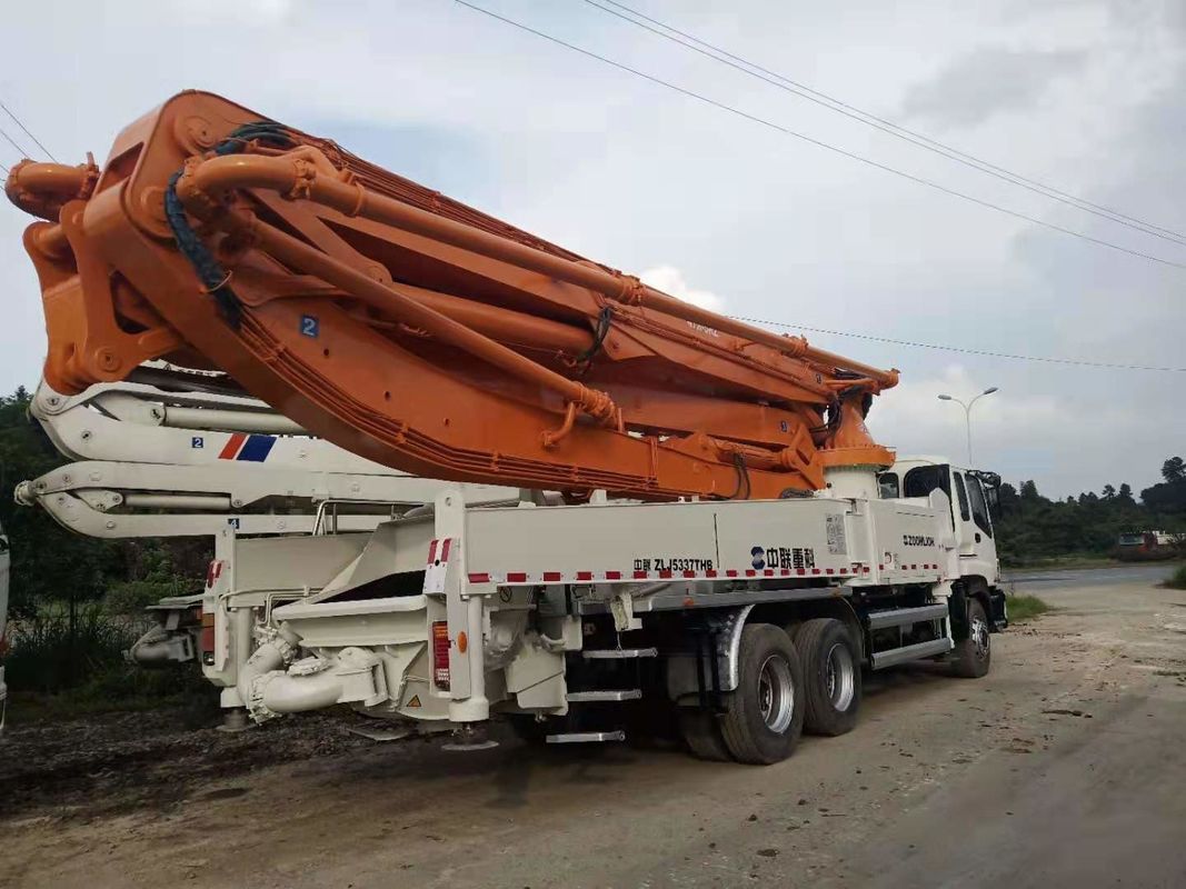 हेवी ड्यूटी 300KW बेटन पंप, 47m कंक्रीट पंप ZLJ5335THB 2010 वर्ष
