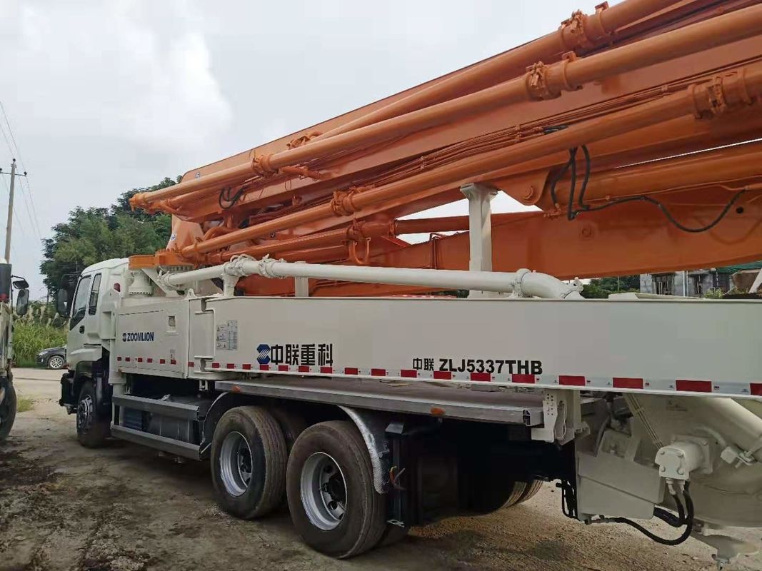 हेवी ड्यूटी 300KW बेटन पंप, 47m कंक्रीट पंप ZLJ5335THB 2010 वर्ष