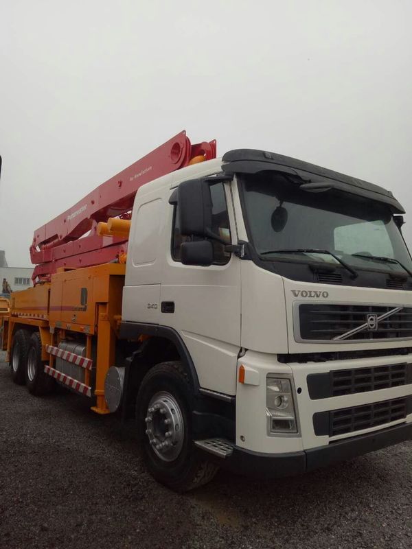 नवीनीकृत वोल्वो FM340 बेटन पंप, 36 मीटर कंक्रीट पंप SG5262THB