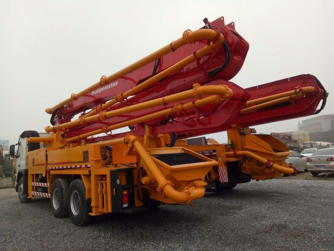 नवीनीकृत वोल्वो FM340 बेटन पंप, 36 मीटर कंक्रीट पंप SG5262THB