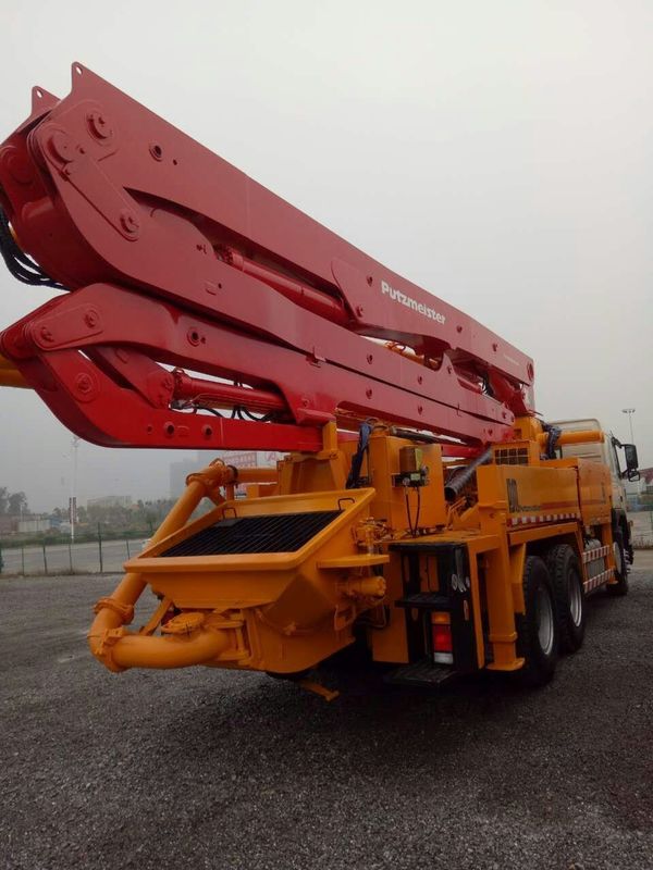 नवीनीकृत वोल्वो FM340 बेटन पंप, 36 मीटर कंक्रीट पंप SG5262THB