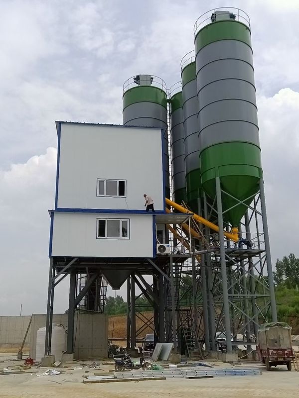 30Kw उन्नत HAS35 कंक्रीट बैचिंग प्लांट पूरी तरह से स्वचालित