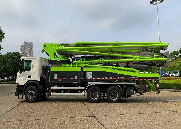 Zoomlion 52m नया कंक्रीट पम्प ट्रक हाई प्रेशर पम्पिंग हाइड्रोलिक