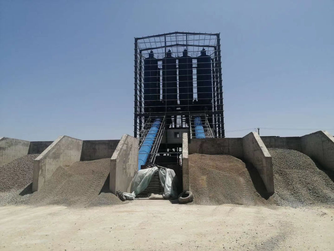 HZS25 150m3/H 35Kw कंक्रीट बैचिंग और मिक्सिंग प्लांट HZS सीरीज