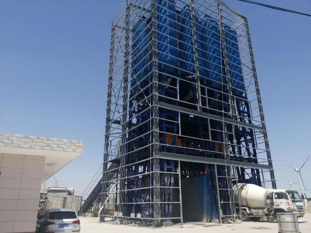 HZS25 150m3/H 35Kw कंक्रीट बैचिंग और मिक्सिंग प्लांट HZS सीरीज