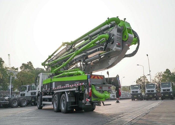 स्कैनिया न्यू कंक्रीट पम्प ट्रक हैवी ड्यूटी 3 एक्सिस बीवी स्वीकृति के साथ