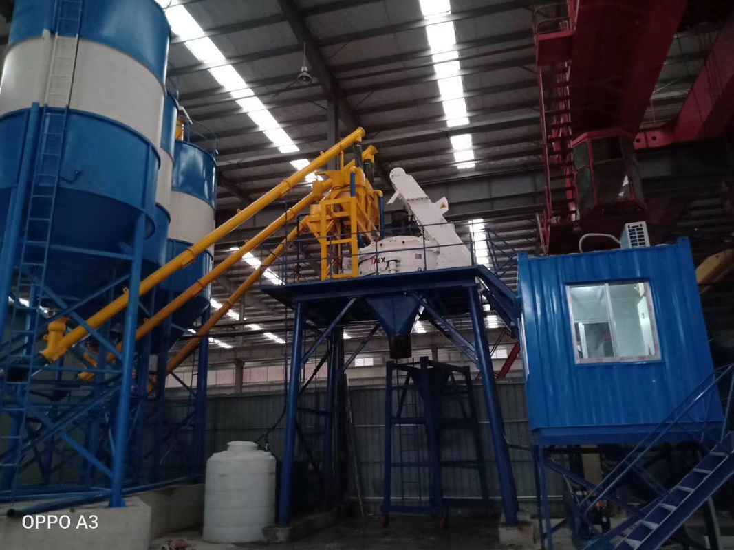 HZS75 75M3 कंक्रीट बैचिंग प्लांट मोबाइल इलेक्ट्रिक स्वचालित