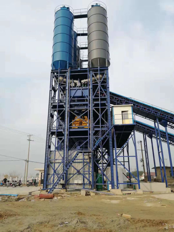HZS90 90m3/H कंक्रीट मिक्सिंग प्लांट तैयार मिश्रित उच्च दक्षता