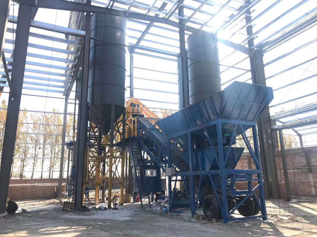 CE अनुमोदन के साथ HZS60 स्वचालित बैचिंग प्लांट नई स्थिति