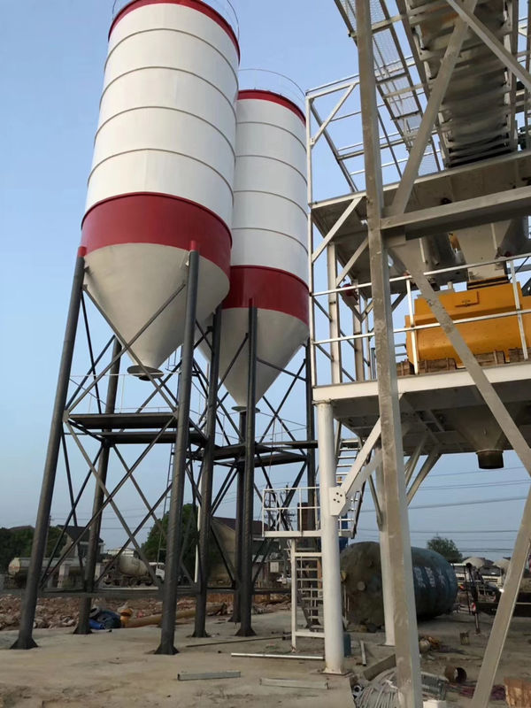 JS3000 मिक्सर के साथ क्षमता 150m3 260KW मोबाइल बैचिंग प्लांट मोबाइल