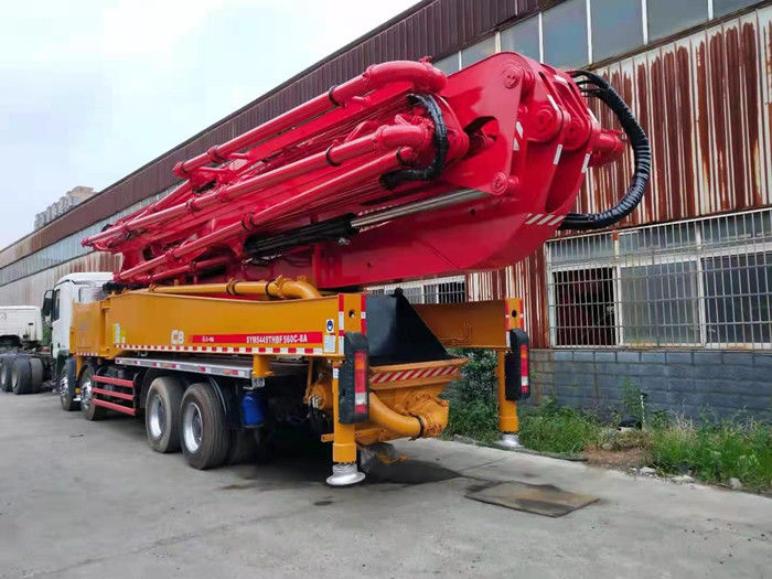 Sany 52 मीटर बेंज 2012 वर्ष निर्माण के लिए प्रयुक्त कंक्रीट पम्प ट्रक