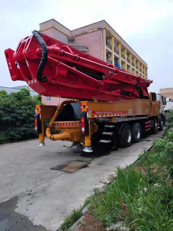 Sany 52 मीटर बेंज 2012 वर्ष निर्माण के लिए प्रयुक्त कंक्रीट पम्प ट्रक