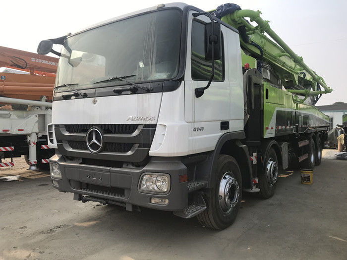 बेंज एक्स लेग नवीनीकृत बेटन पंप कंक्रीट पम्प ट्रक 56 मीटर निर्माण के लिए प्रयुक्त