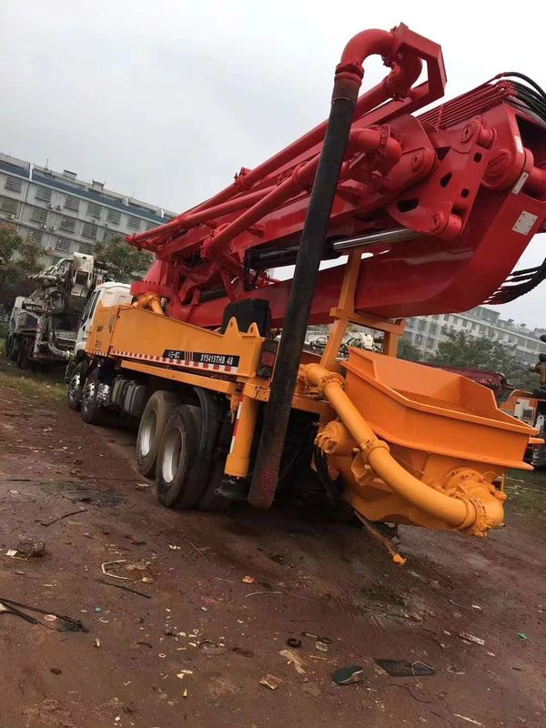 287KW निर्माण के लिए प्रयुक्त कंक्रीट पम्प ट्रक 46 मीटर