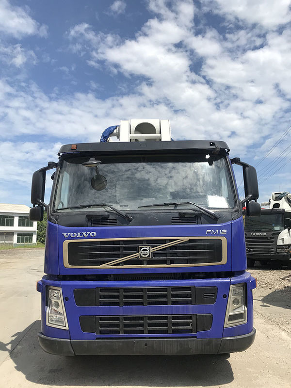 Zoomlion Refurbished प्रयुक्त कंक्रीट पम्प ट्रक वोल्वो चेसिस FM400