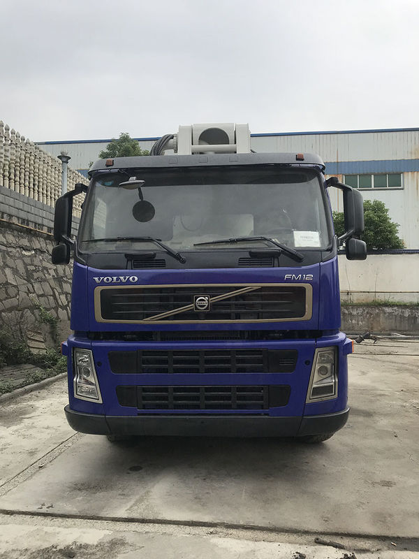 Zoomlion Refurbished प्रयुक्त कंक्रीट पम्प ट्रक वोल्वो चेसिस FM400