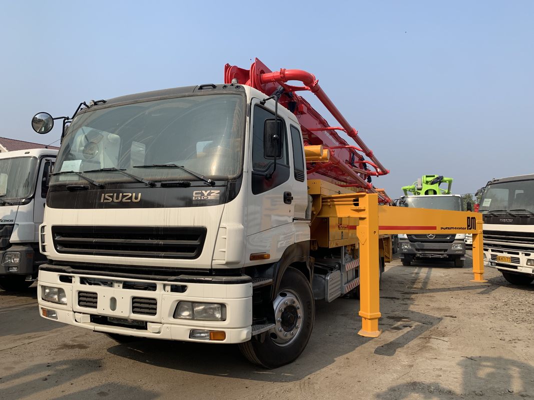 जर्मनी पीएम हैवी ड्यूटी 140m3/H 38m बूम कंक्रीट ट्रक