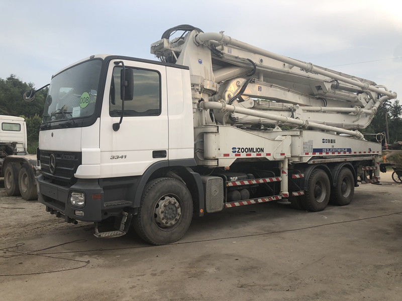 Actros 4141 40m Zoomlion कंक्रीट पम्प ट्रक का इस्तेमाल किया
