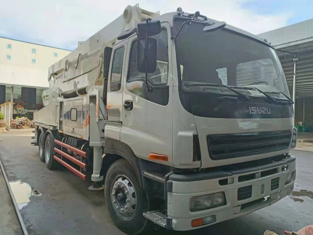 Zoomlion 37m X लेग 120m3/H प्रयुक्त कंक्रीट पम्प ट्रक