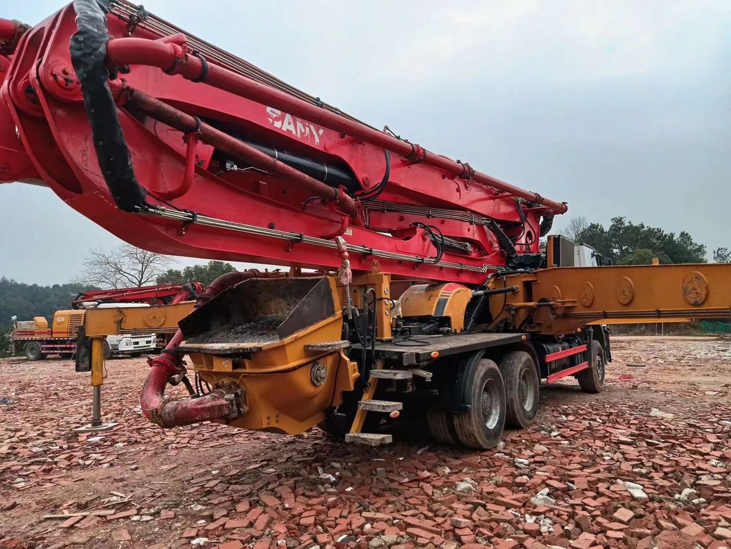 दूसरा हाथ 2018 वर्ष 49 मीटर सैनी कंक्रीट पम्प ट्रक